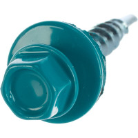 Кровельный саморез, синяя вода Крепежная техника 4,8х29 RAL 5021 250шт 420390 БК