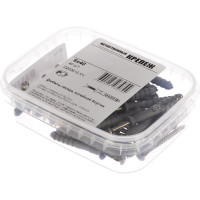 Дюбель-гвоздь Качественный Крепеж потайной бортик 6х40 40 шт 0200615 КЧ