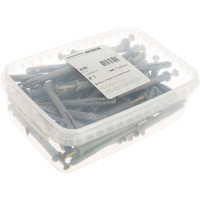 Дюбель-гвоздь Качественный Крепеж потайной бортик 8х80 80 шт 1000623 КЧ