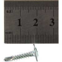 Саморез с прессшайбой Качественный Крепеж 4,2х19 сверло 220 шт 0200345 КЧ