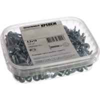 Саморез с прессшайбой Качественный Крепеж 4,2х19 сверло 220 шт 0200345 КЧ