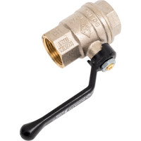 Шаровый кран В/В Ду-20 /3/4" ручка черная Bugatti OREGON 03000169