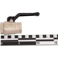 Шаровый кран В/В Ду-20 /3/4" ручка черная Bugatti OREGON 03000169