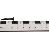 Саморез Качественный Крепеж 3,5х25 потай, частая резьба, оксид 700 шт 0500391 КЧ