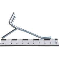 Металлический крючок 5 см, 10 штук ПАКС 12851558