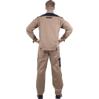 Костюм ГК Спецобъединение ДОКЕР сафари/черный, р.112-116, рост 170-176 Кос 582/112/170