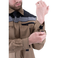 Костюм ГК Спецобъединение ДОКЕР сафари/черный, р.112-116, рост 170-176 Кос 582/112/170