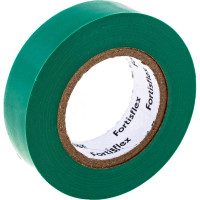 Изолента FORTISFLEX ПВХ 15 ммх0.15 ммх10 м зеленая 71225