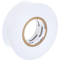 Изолента ПВХ FORTISFLEX 19 ммх0.15 ммх20 м белая 71231