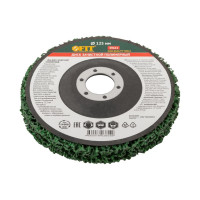 Диск зачистной CBS (125х22.2 мм) FIT 39611