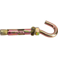 Анкерный болт с крюком Tech-Krep/Zitar 8х45 3 шт - пакет 104679