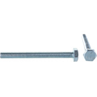 Болт Tech-Krep/Zitar DIN933 с шестигранной головкой, оцинкованный М10х100 2 шт - пакет 126517