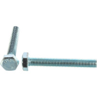 Болт Tech-Krep/Zitar DIN933 с шестигранной головкой, оцинкованный М10х70 2 шт - пакет 102979