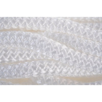 Вязаный шнур (ПП, 12 мм, с сердцевиной, универсальный, белый, 10 м) Tech-Krep 139957