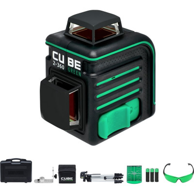 Лазерный уровень ADA CUBE 2-360 Green Ultimate Edition А00471