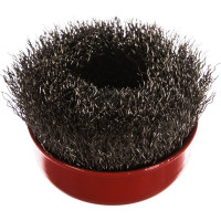 Щётка чашеобразная, гофрированная нержавеющая проволока №151 (75 мм; М14) для УШМ Атака 34721