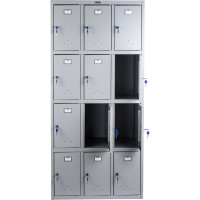 Шкаф для раздевалок ПРАКТИК LS/LE-34 S23099534102