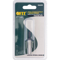 Фреза пазовая (5х13х52 мм; 1 лезвие; хвостовик 8 мм) по дереву FIT IT 36635