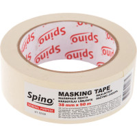Малярная лента SPINO белая 60oC 38мм x 50м 62438