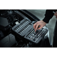 Набор инструментов Inforce 46 предметов 1/4" Inforce, Сталь Cr-V, Профессиональный, 06-07-11