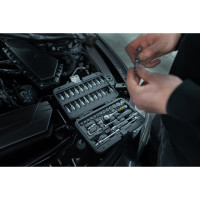 Набор инструментов Inforce 46 предметов 1/4" Inforce, Сталь Cr-V, Профессиональный, 06-07-11