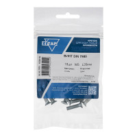 Винт DIN7985 с полукруглой головкой оцинкованный М5x20 18 шт Zitar 103016