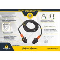 Многоразовые беруши Delta Plus 50 пар CONICFIR050OR