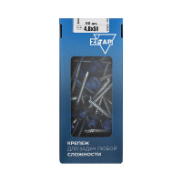 Саморез КР со сверлом, 4,8x51 мм, RAL-5005 насыщенный синий, 60 шт. в коробке с окном Zitar 125556