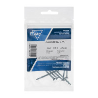 Саморез ШУц с потайной головкой 3,5x45 мм, 9 шт., пакет Zitar 102422