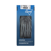 Универсальные саморезы, оцинкованные, 90x6,0 мм, 50 шт., коробка с окном Zitar 102211