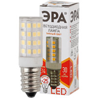 Светодиодная лампа ЭРА LED T25-3,5W-CORN-827-E14, капсула, теплый Б0028744