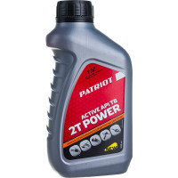 Масло минеральное 0.592 л для двухтактных двигателей Power Active 2T Stroke PATRIOT 850030628