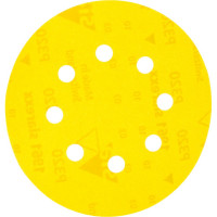 Шкурка шлифовальная 25 шт. для эксцентриковых шлифмашин (125 мм; К320; крепление на липучке) DEWALT DT 3118
