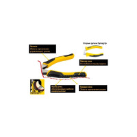 Комбинированные плоскогубцы 150мм STANLEY CONTROL-GRIP 0-74-456