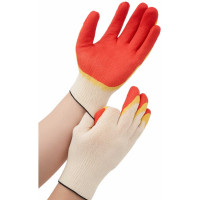 Перчатки с двойным латексным обливом Gigant 13 класс 1 пара GL13