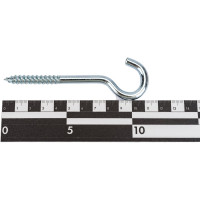 Шуруп-полукольцо 8x80 мм с универсальным дюбелем 12,0x71 мм, 2 шт в пакете Zitar 114331