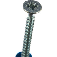 Саморез ШУц Tech-Krep/Zitar 5,0х60 потайная головка + дюбель 8х40 20 шт - пакет 112564