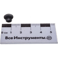 Декоративная заглушка Tech-Krep/Zitar 8 мм черная 35 шт - пакет 108868