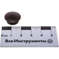 Декоративная заглушка Tech-Krep/Zitar 14 мм темно-коричневая 30 шт - пакет 108891