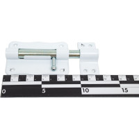 Накладная задвижка Tech-Krep/Zitar 2/85 белая -пакет 138881