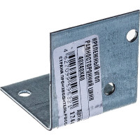 Уголок крепежный оцинкованный 40x40x40x2,0 мм, накл. Zitar 124402
