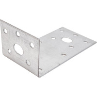 Крепежный уголок Tech-Krep оцинкованный 50х130х65х2,0 мм - накл. 124403
