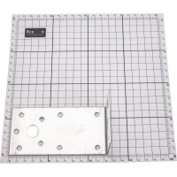 Крепежный уголок Tech-Krep оцинкованный 50х130х65х2,0 мм - накл. 124403