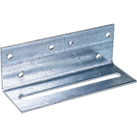 Скользящий перфорированный уголок Tech-Krep д 5,1 мм, оцинкованный 40х40х120х2,0 мм - накл. 124416