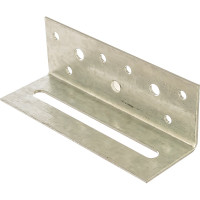 Скользящий перфорированный уголок Tech-Krep д 5,1 мм, оцинкованный 40х40х120х2,0 мм - накл. 124416