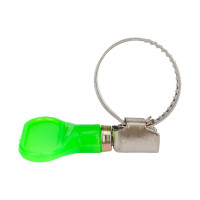 Хомут обжимной из нержавеющей стали с бабочкой, 12-22 мм, 1 шт на ярлыке Zitar 112844