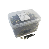 Дюбель-гвоздь Качественный КРЕПЕЖ 6х60 мм с грибовидным бортиком 260 шт 2000633 КЧ