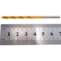 Сверло по металлу Профоснастка 3,5 мм HSS M2 TIN/135 DIN 338, 1 шт., №202 30201042