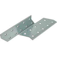 Держатель балки левый оцинкованный 170x40x40x2,0 мм, накл. Zitar 124422