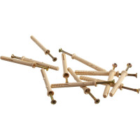 Дюбель-гвоздь Tech-Krep 6х60 потайная манжета, нейлон 12 шт - пакет 102936